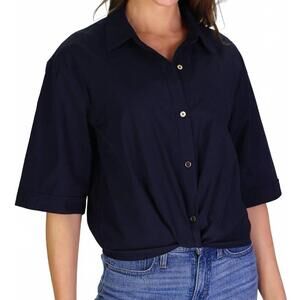 NEW DUFFIELD LANE livvy top in navy